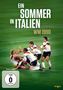Text: "Ein Sommer in Italien", "WM 1990", "Vorab-Cover", "FSK ab 0 freigegeben".  
Fünf Fußballer jubeln auf einem Spielfeld., DVD