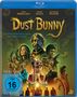 „Aus dem visionären Geist von Bryan Fuller. Dust Bunny. Nur im Kino.“ Menschen mit Waffen und Kind in Hasenmaske., Blu-ray Disc