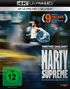 „9 Oscars, Timothée Chalamet in Marty Supreme“, verschwommene Bewegung eines Mannes., 1 Ultra HD Blu-ray und 1 Blu-ray Disc