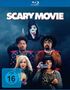 Text: "SCARY MOVIE 6", "FSK ab 16 freigegeben", "VORAB-COVER". Mehrere Personen in Kinosesseln, eine mit Ghostface-Maske., Blu-ray Disc