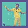 "Borga Revolution! Von Highlife zu Boogie: Ghana 1979-1988." Ein Mann tanzt, trägt ein helles Poloshirt. Retro-Stil., 2 LPs