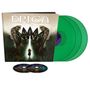 Epica: Omega Alive (Limited Earbook Edition) (Green Vinyl), 3 LPs, 1 DVD und 1 Blu-ray Disc