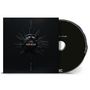 „Secrets of the Future“ und „Relica“. Schwarzes Cover mit stilisiertem Auge in der Mitte., CD