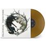 Text: "STELLAR CIRCUITS PHANTOM - PHOENIX". Zwei Wölfe, schwarz und weiß, kämpfen in einem Kreis aus Ästen. Vinyl in Braun., LP