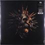 "Studioalbum", "LIMITED NOV 22 DEC 6". Verzierte Totenköpfe mit spitzen, goldenen Stacheln auf schwarzem Hintergrund., LP