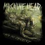 "MACHINE HEAD", "UNTO THE LOCUST"; eine bedrohliche, realistische Illustration eines großen Insekts., CD