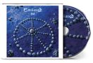 Text: "Enslaved", "Eld". 
Das Cover zeigt ein Steinkreis-Muster auf blauem Grund, das auch auf der CD zu sehen ist.