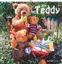 : Teddy 2026 - Broschürenkalender 30x30 cm (30x60 geöffnet) - Kalender mit Platz für Notizen - Bildkalender - Wandkalender - mit herausnehmbarem Poster, KAL