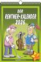 : Der Rentner-Kalender 2026 - Bild-Kalender 23,7x34 cm - mit lustigen Cartoons - Humor-Kalender - Comic - Wandkalender - mit Platz für Notizen - Alpha Edition, KAL