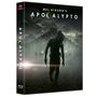"Mel Gibson's APOCALYPTO" in großen Buchstaben. Darunter eine dunkle Szene mit Pyramide und Silhouette eines Mannes., Blu-ray Disc