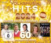 Volksmusik Hits 2024, 2 CDs und 1 DVD