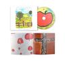"Echo and the Bunnymen", "Apples for Isaac". Illustration mit Apfelbaum, Zaun und Apfel auf dem CD-Cover.