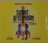 "Sunny Afternoon" Original Cast Recording. Gelbes Cover mit Gitarren- und Band-Silhouetten in britischen Farben., CD