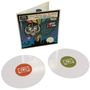 "High Fidelity Live Recording", zwei weiße Vinyls, Cover mit stilisiertem Schädel, Palmen und Stadt-Silhouette., 2 LPs