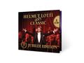 "Helmut Lotti goes Classic" steht auf einem CD-Cover. Ein Musiker mit erhobenen Armen vor einem Orchester., 2 CDs