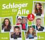 "Die Hits aus dem TV: Schlager für Alle, Frühjahr Sommer 2026, 3 CDs. Porträts von Schlagerstars."
