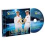 „schlager piloten“, „LAGUNA BLUE“, „Sterne überm Paradies“. Zwei Männer in weißen Uniformen halten ein Herz aus Blüten., CD