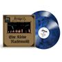 Cover mit Text "Eine Kleine Nachtmusik", Live-Konzertfoto, blau-marmorierte Vinyl-Schallplatte., 2 LPs