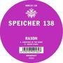 KOM EX 138, SPEICHER 138, RAXON, A - CREATURE OF THE NIGHT, B - NEVER STOPS; darunter ein Kompakt-Logo., Single 12"