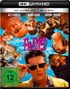 Oben: "Alex Winter", "Randy Quaid", "Brooke Shields". Titel: "Freaked". Ein Mann mit Sonnenbrille vorne, bizarre Gesichter um ihn.