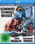 Text: "Kennwort: 'Schweres Wasser'", "Blu-ray Premiere", "In HD neu abgetastet". Illustration im Kriegsstil, Explosionen., Blu-ray Disc