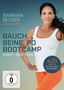 "Barbara Becker präsentiert das Bauch, Beine, Po Bootcamp – Miami-New York. Frau in Sportkleidung, FSK ab 0 freigegeben.", DVD