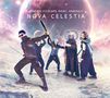 "Hendrik Eichler's Manic Anomaly, Nova Celestia" steht vor einer futuristischen, planetarischen Landschaft.