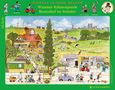 Rotraut Susanne Berner: Wimmel-Rahmenpuzzle Sommer Motiv Bauernhof, Div.