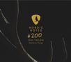 Logo mit Text: "Nordic Notes #200 Great Tunes from Northern Europe". Dunkler Hintergrund mit angedeutetem Geweih.