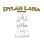 Text: "DYLAN LANA ST PAULI". Illustration: Skizze einer Burg mit drei Türmen, zwei Sterne, ein Kreuz., Single 7"