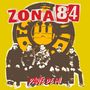 „ZONA 84“ und „PARTE DE MI“ in kräftigen Buchstaben, darunter fünf Männer vor einer stilisierten Illustration., Single 7"