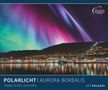 PALAZZI - Polarlicht 2025 Wandkalender, 60x50cm, Posterkalender mit brillanten Aufnahmen vom Naturspektakel, überwältigende Lichter, Erläuterungen auf dem Rückblatt, internationales Kalendarium, Kalender