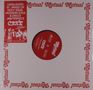 Ein rotes Etikett mit "Mutual", ein weißes Cover mit "Mutual" an den Rändern und rotes Poster mit "UNRELEASED MIXES"., Single 12"