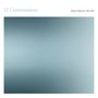 "12 Conversations" oben links, "Ryuichi Sakamoto & Alva Noto" oben rechts, darunter ein sanfter Farbverlauf in Blau und Grau., 2 LPs