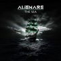 "ALIENARE THE SEA". Ein Segelschiff mit grünen Segeln auf stürmischer See, dramatisch beleuchtet., CD
