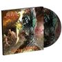 "U.D.O.", "Voodoo Ranger"; düsteres, geisterhaftes Monster, das Flammen hält, in dramatischem Gemälde-Stil., CD