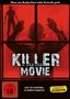 Text: "Wenn eine Reality-Show außer Kontrolle gerät", "Killer Movie", "Uncut Version". Dunkle Figur hinter rotem Fenster., DVD