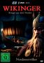 "WIKINGER Krieger aus dem Norden" steht über einem Wikinger mit Helm und langem Bart, neben einem Segelschiff bei Nacht., 2 DVDs