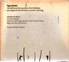 : Ensemble Modern - Ingo Schulze: Die Abflussrohre spuckten ihre Eisblöcke wie abgelutschte Bonbons auf den Gehsteig, CD