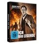 „ICH bin LEGENDE“, „VINCENT PRICE kämpft um sein Leben“, FSK 16. Eine Figur mit Fledermaushammer und Holzpflock vor Flammen., Blu-ray Disc