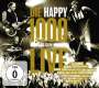 Die Happy: Die Happy: 1000th Show Live. CD + DVD, 1 CD und 1 DVD