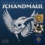 "ALBUMKLASSIKER II SCHANDMAUL" mit Illustrationen von Jester-Motiven und drei CD-Covern., 3 CDs