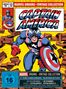 Marvel Origins - Captain America I&II + Dr. Strange (Blu-ray & DVD im Mediabook), 1 Blu-ray Disc und 2 DVDs