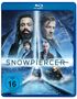 Text: "Snowpiercer", "FSK ab 16 freigegeben". Ein Zug rast durch eine verschneite Landschaft. Gesichter mehrerer Personen., 2 Blu-ray Discs