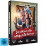 "Die 4 Grusel-Superstars erstmals gemeinsam! Das Haus der langen Schatten. Illustration mit vier Männern und Gewand.", 1 Blu-ray Disc und 1 DVD