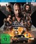 "Turbine Collector Series #17", "Blu-ray 3D", "Fast & Furious 10", "FSK ab 12 freigegeben". Personen und Autos vor Feuerexplosion.