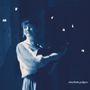 Text: "my rain", "charlotte pelgen". Eine Frau hält ein Musikinstrument, blau getönt und unscharf., CD