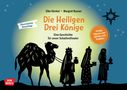 Elke Künkel: Die Heiligen Drei Könige. Eine Geschichte für unser Schattentheater, 1 Buch und 1 Diverse