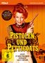"PIDAX", "Pistolen und Petticoats", "plus 3 nie gezeigte Episoden", "alle 17 deutschen Folgen auf 3 DVDs", Frau mit Pistole.