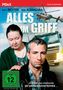 "Alles im Griff", Filmklassiker. Zwei ernste Personen im Vordergrund, Helikopter und Lastwagen im Hintergrund. FSK 12., DVD